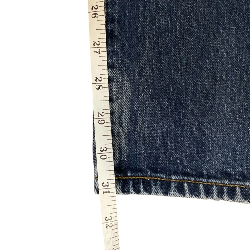 Levi’s 501 Original Fit Straight Leg Jeans Medium Wash Button Fly Vintage Style